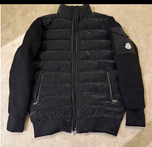 Moncler men black - black, nylon