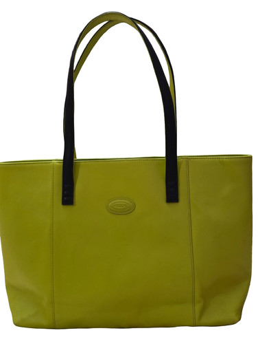 Tod lime green leather - tod's,