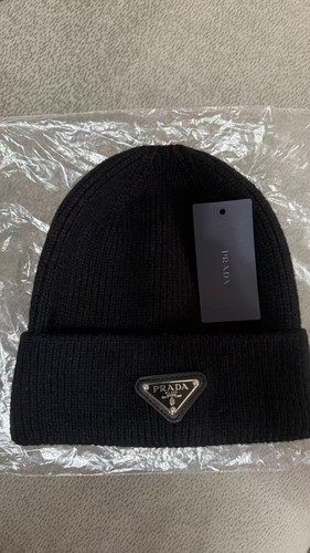 Prada milano black wool knit - black,