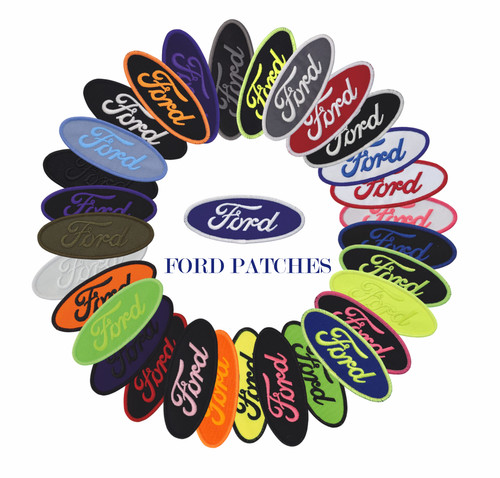 Ford embroidered patch - ford, 4.7"