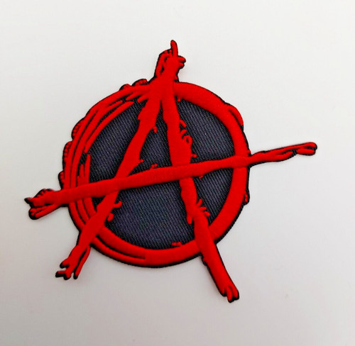Anarchy symbol logo - symbol, gothic