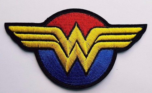 Wonder woman logo red blue - wonder,