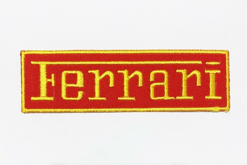 Ferrari logo badge patch - ferrari,