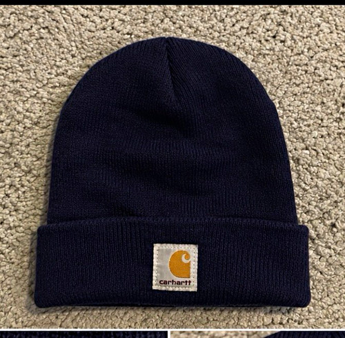 Carhartt navy acrylic - acrylic, knit