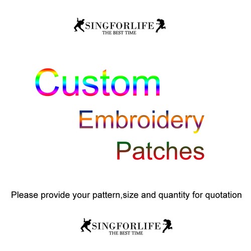 Custom logo embroidered - custom,