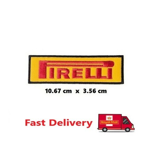 Pirelli brand logo patch - pirelli,