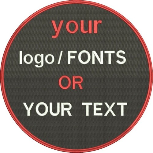 Your logo embroidered patch