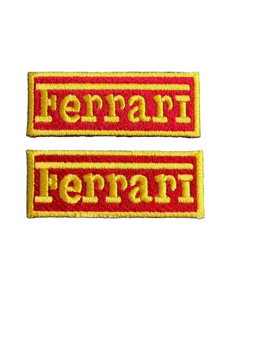Ferrari new 2pcs logo - new,