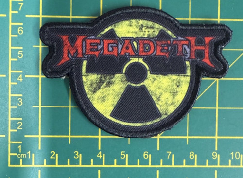 Megadeth hazard logo printed - megadeth,