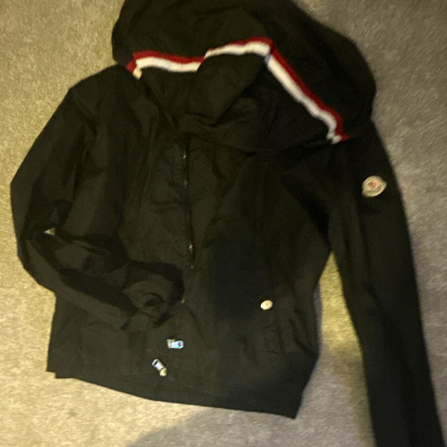 Moncler black hooded - moncler, quilted