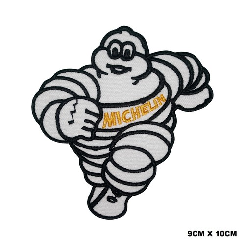 Michelin man logo - man, iron/sew