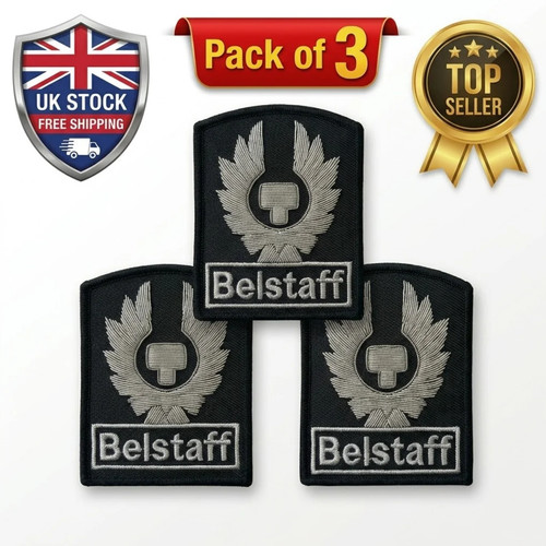Embroidered patch belstaff - embroidered,