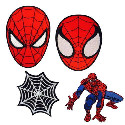 Spiderman logo iron sew - iron/sew, on