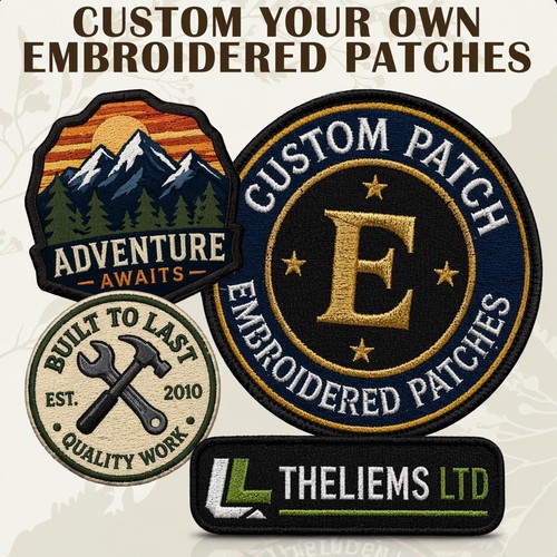 Custom embroidered patch - custom,