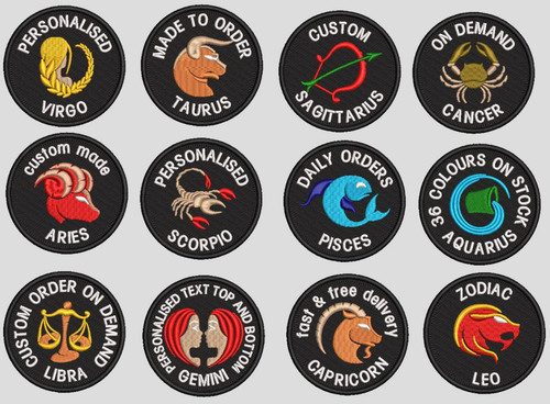 Personalised zodiac logo - zodiac,