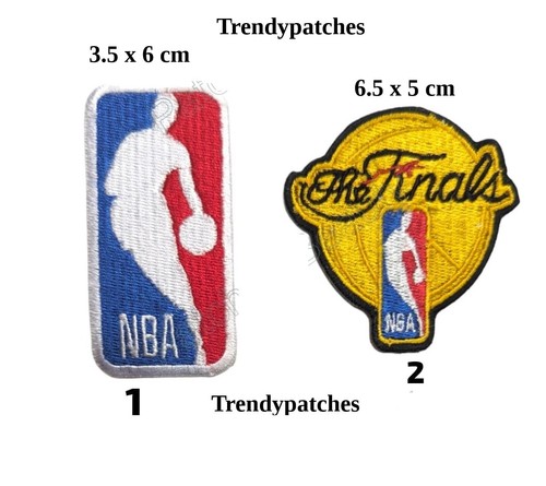 Nba logo embroidered iron - nba, on