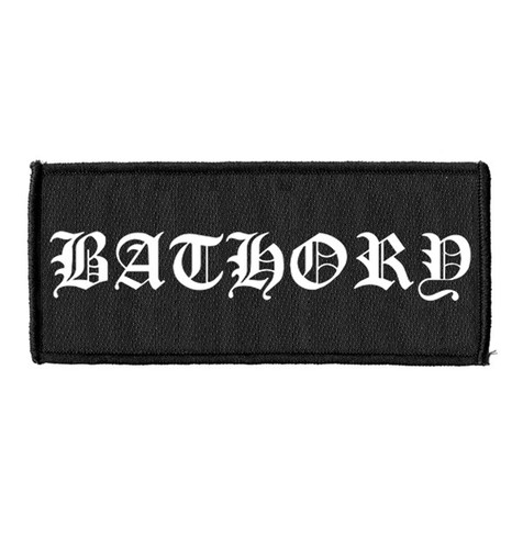 Bathory logo patch - 'logo',