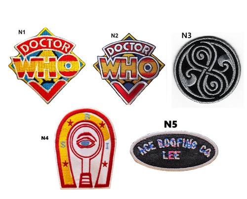 Doctor who series logo - iron, on