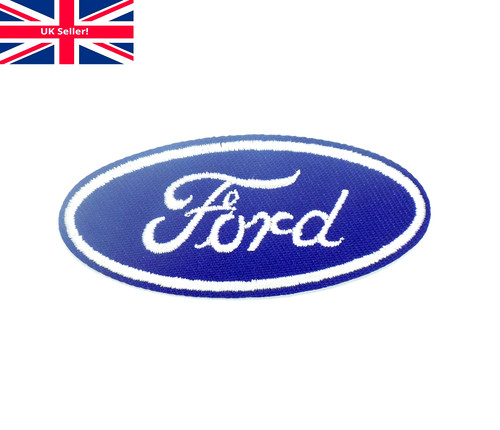 Iron sew blue - ford, patch