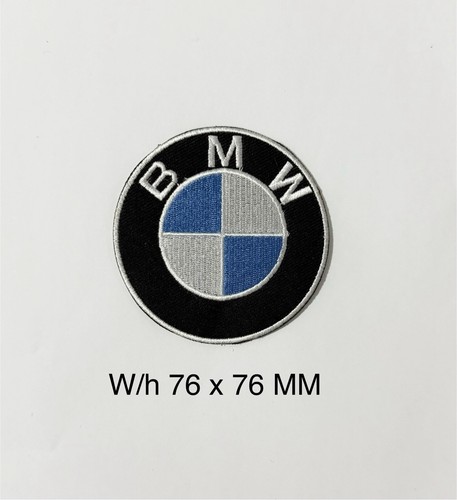 Bmw round logo patch - bmw,